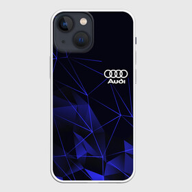 Чехол для iPhone 13 mini с принтом AUDI в Белгороде,  |  | audi | авто | автомобиль | ауди | логотип | марка | машина | надпись | текстура