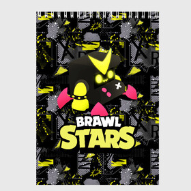 Скетчбук с принтом 8 bit black brawl stars 8 бит в Белгороде, 100% бумага
 | 48 листов, плотность листов — 100 г/м2, плотность картонной обложки — 250 г/м2. Листы скреплены сверху удобной пружинной спиралью | 8 bit | 8 бит | brawl | brawl stars | brawlstars | brawl_stars | jessie | бравл | бравлстарс