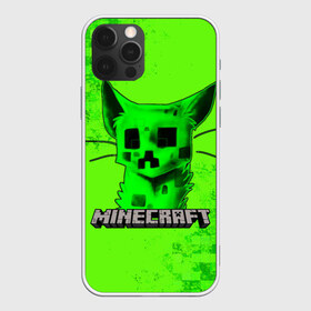 Чехол для iPhone 12 Pro Max с принтом MINECRAFT CREEPER CAT в Белгороде, Силикон |  | Тематика изображения на принте: creeper | game | minecraft | блоки | игра | квадраты | компьютерная | крипер | криппер | майнкрафт | огонь