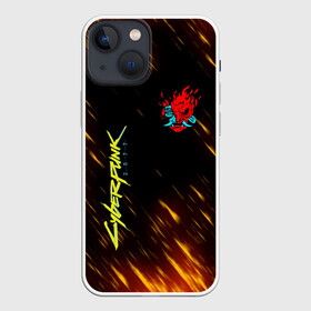 Чехол для iPhone 13 mini с принтом CYBERPUNK 2077. в Белгороде,  |  | cd project red | cyberpunk 2077 | keanu reeves | samurai | киану ривз | киберпанк 2077 | самураи