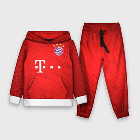 Детский костюм 3D (с толстовкой) с принтом BAYERN MUNCHEN. в Белгороде,  |  | fc | fc bayern munich | football | football club | sport | клуб германии | мюнхен | немецкий футбольный клуб | спорт | уефа | униформа | фирменные цвета | фк | футбол | футбольный клуб | футбольный клуб бавария