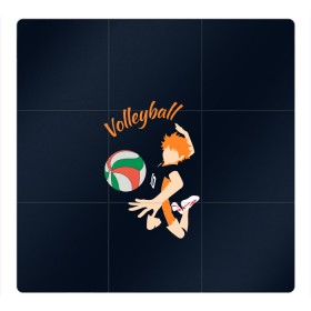 Магнитный плакат 3Х3 с принтом Волейбол в Белгороде, Полимерный материал с магнитным слоем | 9 деталей размером 9*9 см | volleyball | волейбол | волейболист | игра | мяч | спорт | спортсмен | я люблю волейбол