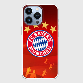 Чехол для iPhone 13 Pro с принтом BAYERN MUNCHEN. в Белгороде,  |  | fc | fc bayern munich | football | football club | sport | клуб германии | мюнхен | немецкий футбольный клуб | спорт | уефа | униформа | фирменные цвета | фк | футбол | футбольный клуб | футбольный клуб бавария