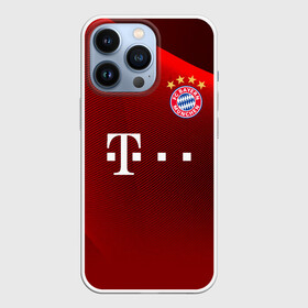 Чехол для iPhone 13 Pro с принтом BAYERN MUNCHEN. в Белгороде,  |  | fc | fc bayern munich | football | football club | sport | клуб германии | мюнхен | немецкий футбольный клуб | спорт | уефа | униформа | фирменные цвета | фк | футбол | футбольный клуб | футбольный клуб бавария