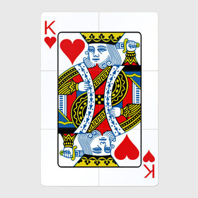 Магнитный плакат 2Х3 с принтом Карточный Король в Белгороде, Полимерный материал с магнитным слоем | 6 деталей размером 9*9 см | 