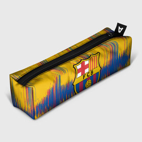 Пенал 3D с принтом FC BARCELONA. в Белгороде, 100% полиэстер | плотная ткань, застежка на молнии | barca | barcelona | fc barca | барка | барселона