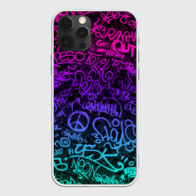 Чехол для iPhone 12 Pro Max с принтом Граффити Neon в Белгороде, Силикон |  | blue | cyberpunk | drawing | graffiti | lettering | neon | paint | purple | text | брызги | граффити | киберпанк | краска | надписи | неон | рисунок | синий | текст | фиолетовый