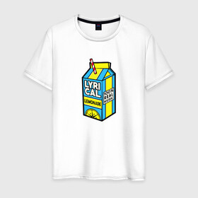 Мужская футболка хлопок с принтом LYRICAL LEMONADE в Белгороде, 100% хлопок | прямой крой, круглый вырез горловины, длина до линии бедер, слегка спущенное плечо. | benet | bennett | cole | lemonade | lyrical | беннетт | коул | лемонад | лемонаде | лемонэйд | лимонад | лимонэйд | лирикал | лирикл
