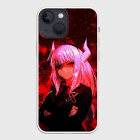 Чехол для iPhone 13 mini с принтом Люцифер Директор Ада в Белгороде,  |  | anime | azazel | hell | helltaker | justice | lucifer | malina | modeus | pandemonica | zdrada | ад | аниме | демон | демонесса | здрада | люцифер | малина | модеус | пандемоника | правосудие | хеллтейкер | хэлтейкер | цербер