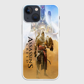 Чехол для iPhone 13 mini с принтом ASSASSIN S CREED l ORIGINS(S) в Белгороде,  |  | black flag | brotherhood | chronicles | creed | game | origins | revelations | rogue | syndicate | unity | valhalla | альтаир | ассасин | игры | кинжал | пираты