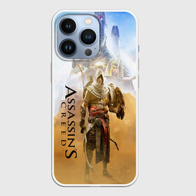 Чехол для iPhone 13 Pro с принтом ASSASSIN S CREED l ORIGINS(S) в Белгороде,  |  | Тематика изображения на принте: black flag | brotherhood | chronicles | creed | game | origins | revelations | rogue | syndicate | unity | valhalla | альтаир | ассасин | игры | кинжал | пираты