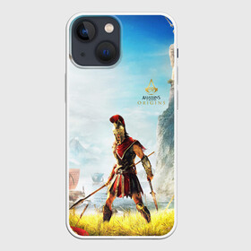 Чехол для iPhone 13 mini с принтом ASSASSIN S CREED l ODYSSEY(S) в Белгороде,  |  | Тематика изображения на принте: black flag | brotherhood | chronicles | creed | game | origins | revelations | rogue | syndicate | unity | valhalla | альтаир | ассасин | игры | кинжал | пираты