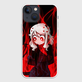 Чехол для iPhone 13 mini с принтом Главный герой Helltaker в Белгороде,  |  | anime | azazel | hell | helltaker | justice | lucifer | malina | modeus | pandemonica | zdrada | ад | аниме | демон | демонесса | здрада | люцифер | малина | модеус | пандемоника | правосудие | хеллтейкер | хэлтейкер | цербер