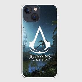 Чехол для iPhone 13 mini с принтом ASSASSIN S CREED в Белгороде,  |  | black flag | brotherhood | chronicles | creed | game | origins | revelations | rogue | syndicate | unity | valhalla | альтаир | ассасин | игры | кинжал | пираты