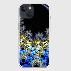 Чехол для iPhone 13 с принтом Фрактальная материя l Fractal в Белгороде,  |  | abstract | abstraction | color | fractal | geometry | paitnt | psy | абстракция | геометрия | краски | неоновые | психоделика | фрактал