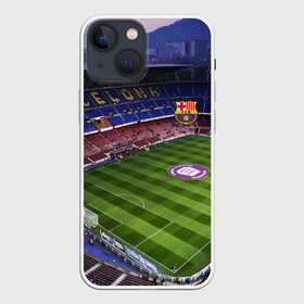 Чехол для iPhone 13 mini с принтом FC BARCELONA. в Белгороде,  |  | barcelona | championship | fc | football | footer | soccer | socker | sport | барселона | европейская лига | одежда | спорт | спортивный | униформа | футбол | футбольный клуб | чемпионат