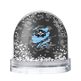 Снежный шар с принтом Рваный камуфляж ВДВ в Белгороде, Пластик | Изображение внутри шара печатается на глянцевой фотобумаге с двух сторон | Тематика изображения на принте: 