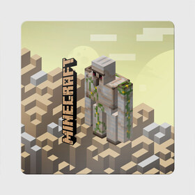 Магнит виниловый Квадрат с принтом Minecraft в Белгороде, полимерный материал с магнитным слоем | размер 9*9 см, закругленные углы | minecraft | копатель | кубики | майкрафт | майнкрафт | мморг | мультиплеер | пиксели | пиксельная игра | развивающая игра | рпг | строительство | стройка