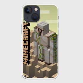 Чехол для iPhone 13 mini с принтом Minecraft в Белгороде,  |  | minecraft | копатель | кубики | майкрафт | майнкрафт | мморг | мультиплеер | пиксели | пиксельная игра | развивающая игра | рпг | строительство | стройка