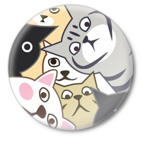 Значок с принтом Котики Шпионы в Белгороде,  металл | круглая форма, металлическая застежка в виде булавки | anime | art | casual | cat | cats | cute | funny | kawaii | kitty | meme | memes | pussy | selfie | аниме | арт | животные | каваи | кавай | кот | коте | котик | котики | коты | кошка | кэжуал | мем | мемы | милота | приколы | прикольные | се