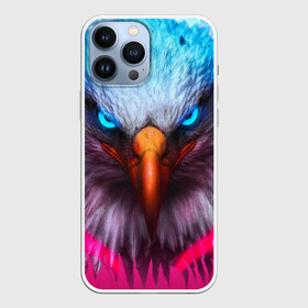 Чехол для iPhone 13 Pro Max с принтом Взгляд орла (Eagle gaze) в Белгороде,  |  | альтаир | америка | белгород | беркут | взгляд | герб | глаз | глаза | гнездо | город | дальнозоркость | зоркость | клюв | крыло | крылья | лира | монета | монтана | небо | нос | ореол | орлов | перо | полёт