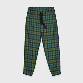 Детские брюки 3D с принтом Шотландка в Белгороде, 100% полиэстер | манжеты по низу, эластичный пояс регулируется шнурком, по бокам два кармана без застежек, внутренняя часть кармана из мелкой сетки | гай | джентельмены | зеленый | квадрат | клетка | клеточка | клетчатая | костюм | полосы | ричи | рубашка | спортивный