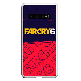 Чехол для Samsung Galaxy S10 с принтом FAR CRY 6 ФАР КРАЙ 6 в Белгороде, Силикон | Область печати: задняя сторона чехла, без боковых панелей | cry | dawn | far | far cry 6 | farcry | farcry 6 | farcry6 | game | games | logo | new | primal | six | антон | дэни | игра | игры | кастильо | край | лого | логотип | рохас | символ | символы | фар | фар край 6 | фаркрай | фаркрай 6 | фаркрай6