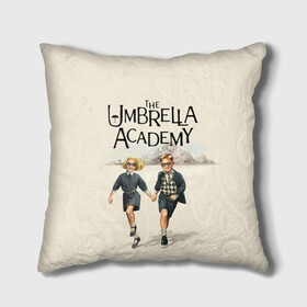 Подушка 3D с принтом The umbrella academy в Белгороде, наволочка – 100% полиэстер, наполнитель – холлофайбер (легкий наполнитель, не вызывает аллергию). | состоит из подушки и наволочки. Наволочка на молнии, легко снимается для стирки | dark horse comics | netflix | the umbrella academy | umbrella | академия амбрелла | белая скрипка | бен харгривз | комикс | комильфо | космобой | кракен | реджинальд харгривз | сеанс | слух