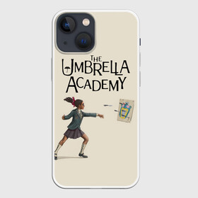 Чехол для iPhone 13 mini с принтом The umbrella academy в Белгороде,  |  | dark horse comics | netflix | the umbrella academy | umbrella | академия амбрелла | белая скрипка | бен харгривз | комикс | комильфо | космобой | кракен | реджинальд харгривз | сеанс | слух