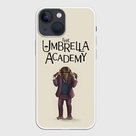 Чехол для iPhone 13 mini с принтом The umbrella academy в Белгороде,  |  | dark horse comics | netflix | the umbrella academy | umbrella | академия амбрелла | белая скрипка | бен харгривз | комикс | комильфо | космобой | кракен | реджинальд харгривз | сеанс | слух