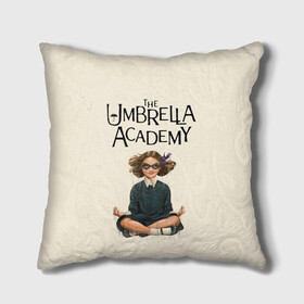 Подушка 3D с принтом The umbrella academy в Белгороде, наволочка – 100% полиэстер, наполнитель – холлофайбер (легкий наполнитель, не вызывает аллергию). | состоит из подушки и наволочки. Наволочка на молнии, легко снимается для стирки | dark horse comics | netflix | the umbrella academy | umbrella | академия амбрелла | белая скрипка | бен харгривз | комикс | комильфо | космобой | кракен | реджинальд харгривз | сеанс | слух