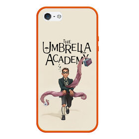 Чехол для iPhone 5/5S матовый с принтом The umbrella academy в Белгороде, Силикон | Область печати: задняя сторона чехла, без боковых панелей | dark horse comics | netflix | the umbrella academy | umbrella | академия амбрелла | белая скрипка | бен харгривз | комикс | комильфо | космобой | кракен | реджинальд харгривз | сеанс | слух