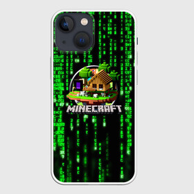 Чехол для iPhone 13 mini с принтом MINECRAFT(S) в Белгороде,  |  | craft | creeper | dungeon | dungeons | earth | game | logo | mine | minecraft | minecraft dungeons | mobile | online | дунгеонс | земля | зомби | игра | крипер | лого | майкрафт | майнкрафт | онлайн | подземелье
