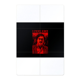 Магнитный плакат 2Х3 с принтом Пабло (I feel Like Escobar) в Белгороде, Полимерный материал с магнитным слоем | 6 деталей размером 9*9 см | барон | вещество | власть | глюк | дурман | зависимость | игла | кайф | кофеин | любовь | мак | морф | пабло | флекс | хайп