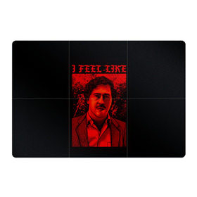 Магнитный плакат 3Х2 с принтом Пабло (I feel Like Escobar) в Белгороде, Полимерный материал с магнитным слоем | 6 деталей размером 9*9 см | барон | вещество | власть | глюк | дурман | зависимость | игла | кайф | кофеин | любовь | мак | морф | пабло | флекс | хайп