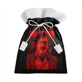 Подарочный 3D мешок с принтом Пабло (I feel Like Escobar) в Белгороде, 100% полиэстер | Размер: 29*39 см | барон | вещество | власть | глюк | дурман | зависимость | игла | кайф | кофеин | любовь | мак | морф | пабло | флекс | хайп