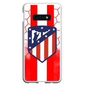 Чехол для Samsung S10E с принтом ATLETICO MADRID в Белгороде, Силикон | Область печати: задняя сторона чехла, без боковых панелей | atletico madrid | fc | football | football club | sport | атлетико мадрид | испанский футбольный клуб | мадрид | спорт | уефа | униформа | фирменные цвета | фк | футбол | футбольный клуб