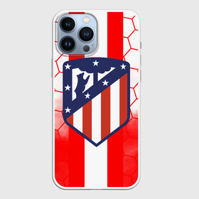 Чехол для iPhone 13 Pro Max с принтом ATLETICO MADRID. в Белгороде,  |  | atletico madrid | fc | football | football club | sport | атлетико мадрид | испанский футбольный клуб | мадрид | спорт | уефа | униформа | фирменные цвета | фк | футбол | футбольный клуб