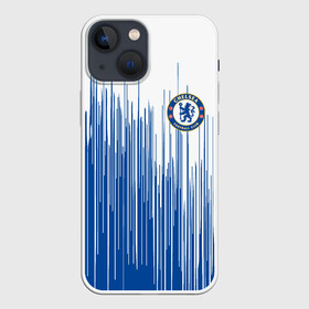 Чехол для iPhone 13 mini с принтом CHELSEA. в Белгороде,  |  | chelsea | fc | football | football club | sport | английский футбольный клуб | лондон | спорт | уефа | униформа | фирменные цвета | фк | фулема | футбол | футбольный клуб | челси