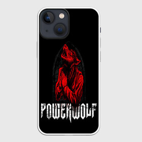 Чехол для iPhone 13 mini с принтом POWERWOLF в Белгороде,  |  | hardcore | metal | music | powerwolf | punk | rock | волки | метал | музыка | панк | рок