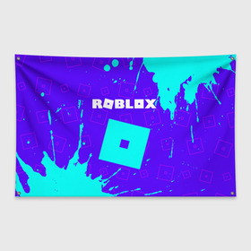 Флаг-баннер с принтом ROBLOX / РОБЛОКС в Белгороде, 100% полиэстер | размер 67 х 109 см, плотность ткани — 95 г/м2; по краям флага есть четыре люверса для крепления | blocks | blox | game | games | logo | minecraft | mobile | online | roblocks | roblox | robux | studio | блоки | игра | игры | квадрат | квадратик | кщидщч | лого | логотип | майнкрафт | онлайн | роблокс | робукс | символ | символы | студия