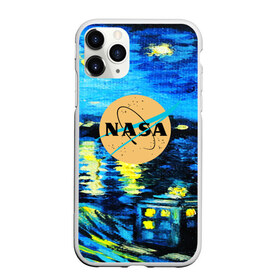 Чехол для iPhone 11 Pro Max матовый с принтом NASA ВАНГОГ NASA в Белгороде, Силикон |  | galaxy | nasa | nebula | space | star | абстракция | вангог | вселенная | галактика | звезда | звезды | космический | наса | планеты