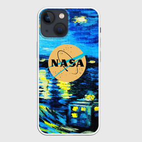 Чехол для iPhone 13 mini с принтом NASA   ВАНГОГ NASA в Белгороде,  |  | galaxy | nasa | nebula | space | star | абстракция | вангог | вселенная | галактика | звезда | звезды | космический | наса | планеты