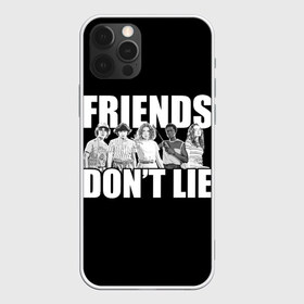 Чехол для iPhone 12 Pro Max с принтом Friends Dont Lie в Белгороде, Силикон |  | 11 | demogorgon | retro | stranger | things | дастин | дела | демогоргон | оди | одиннадцать | очень | пожиратель | разума | ретро | стив | странные | хоппер | хоукинс