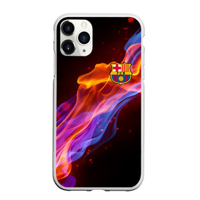 Чехол для iPhone 11 Pro матовый с принтом FC BARCELONA (BARCA) в Белгороде, Силикон |  | Тематика изображения на принте: barca | barcelona | fc barca | барка | барселона