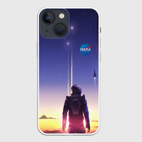 Чехол для iPhone 13 mini с принтом NASA в Белгороде,  |  | cosmonavt | galaxy | nasa | nebula | space | star | абстракция | астронавт | вселенная | галактика | звезда | звезды | космический | космонавт | наса | планеты | скафандр