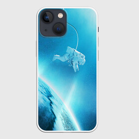 Чехол для iPhone 13 mini с принтом КОСМОНАВТ в Белгороде,  |  | cosmonavt | galaxy | nasa | nebula | space | star | абстракция | астронавт | вселенная | галактика | звезда | звезды | космический | космонавт | наса | планеты | скафандр