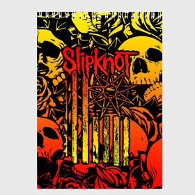 Скетчбук с принтом Slipknot в Белгороде, 100% бумага
 | 48 листов, плотность листов — 100 г/м2, плотность картонной обложки — 250 г/м2. Листы скреплены сверху удобной пружинной спиралью | band | corey taylor | jim root | metal | mick thomson | music | official | slipknot | альтернативный | глэм | готик | гранж | метал | музыка | пост | рок | слипкнот | хард