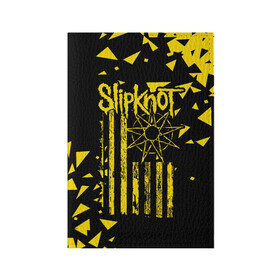 Обложка для паспорта матовая кожа с принтом Slipknot в Белгороде, натуральная матовая кожа | размер 19,3 х 13,7 см; прозрачные пластиковые крепления | band | corey taylor | jim root | metal | mick thomson | music | official | slipknot | альтернативный | глэм | готик | гранж | метал | музыка | пост | рок | слипкнот | хард