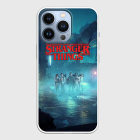 Чехол для iPhone 13 Pro с принтом Очень странные дела в Белгороде,  |  | the stranger things | восьмидесятые | дастин хендерсон | майк уилер | монстр | монстры | оди | одиннадцать | очень странные дела | ретро | сериал | сериалы | ужасы | уилл байерс